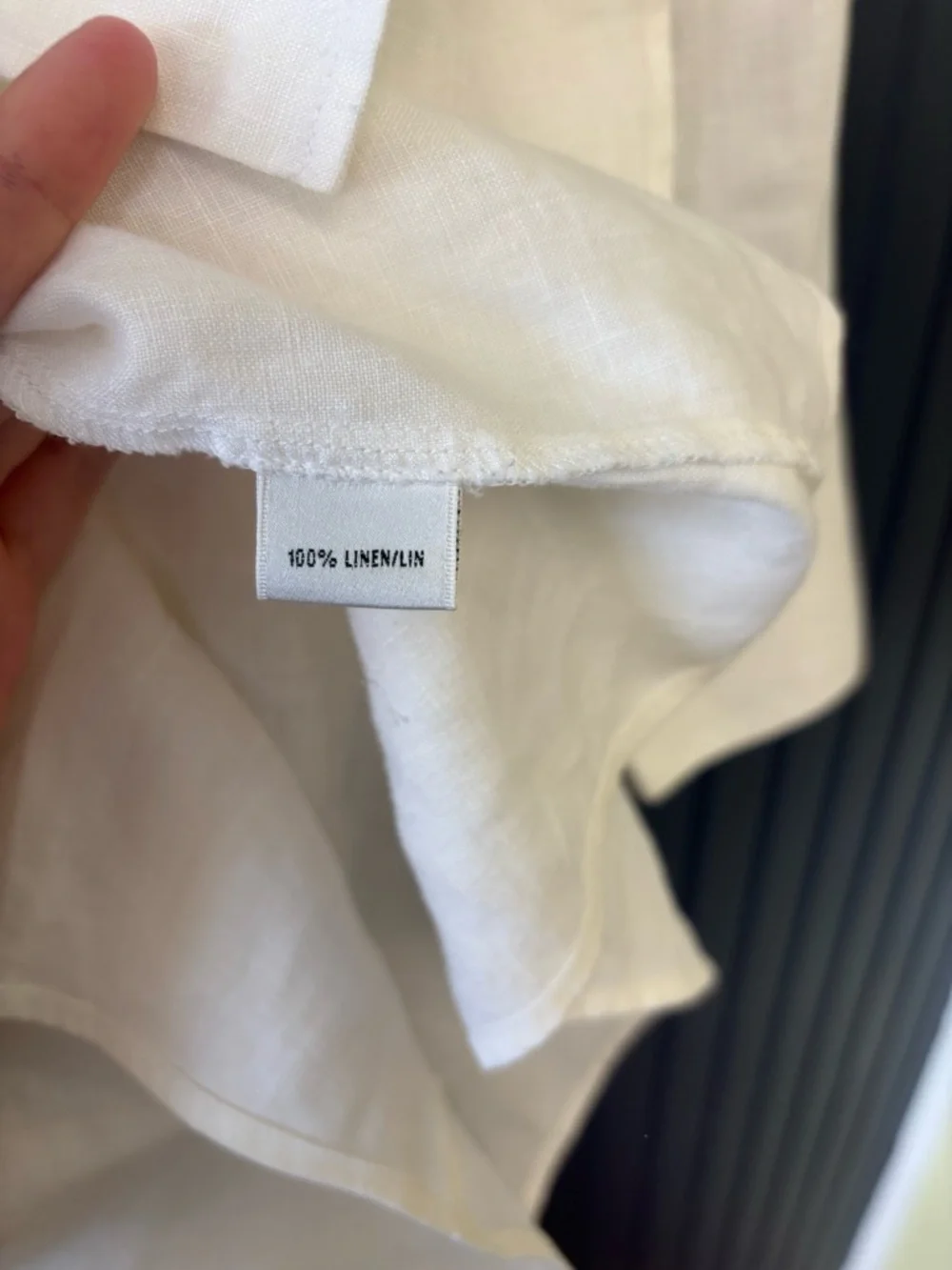 Lafayette 148 New York Linen Blouse - Picture 4 of 4